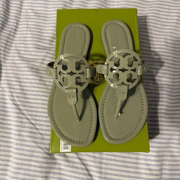 Tory Burch Miller Patent Leather Sandals - Picture 2 of 4